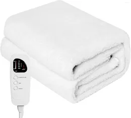 Cobertores Tabela de massagem Aquecimento mais quente Pad spa Aquecedores de luxo capa de lã com 5 níveis de calor 8 Configurações do temporizador cobertor