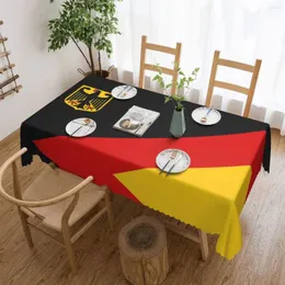 Tischtuch rechteckige Tischdecke für 45 "-50" Waffenschicht Deutschlandabdeckungen