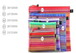 24pcslot mais colorido de bolsa de bolsa de maquiagem de bolsa de maquiagem de bolsa de maquiagem de transmética mais colorida Case de lápis case8549841