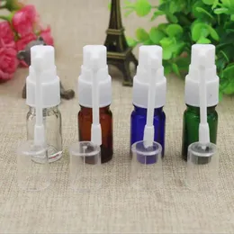 Storage Bottles Spray Bottle With Nasal Sprayer Clear Mist Liquid Containers 5ml 10ml Glass Empty F20242069