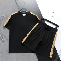 Neue Herrendesigner Tracksuit Set laufen T-Shirt Polo Designer Jogger Sportanzug Männer Frauen Kurzhemd Hosen Polo Pullover Tracksuits Asian Size M-3xl