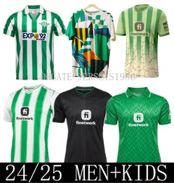 23/24 25 REAIS BETIS ISCO Soccer Jerseys 2024 Joaquin Fekir B.Iglesias Canales Willian J Shirt William Camarasa Juanmi Victor Ruiz Futebol Uniform 888