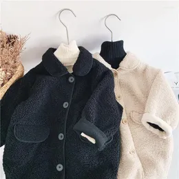 Jackets Girls Baby's Kids Coat Jacket Outwear 2024 Casual Velvet Thicken Winter Autumn Overcoat Top Outdoor Teenagers Children's Clothin