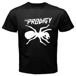 القمصان للرجال Man Leisure T Shirt The Prodigy Electronic Music Tshirt الأزياء غير الرسمية القصيرة ذات القمصان ذات القمصان الصيفية الصيفية Terts t240510