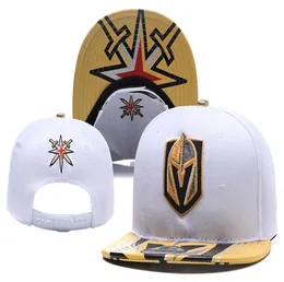 2020 Sıcak Erkekler Snapback Şapkaları Beyaz Renkli Buz Hokeyi Spor Takımı Kapakları Mektup İşlemeli Logo Kemikleri Vintage Chapeaus3403636