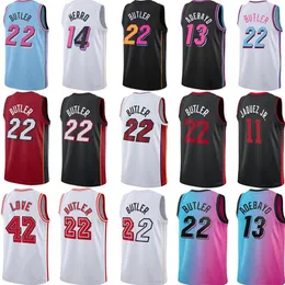 Jimmy Butler Custom Basketball Jerseys Bam Adebayo Jaime Jaquez Terry Rozier III Dwyane Wade Tyler Herro Kevin Love Josh Richardson Nikola Jovic City Jersey