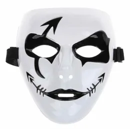 Mode Halloween Mardi Gras Mask White Hip Hop Street Dancing Full Face Venetian Mens Masked Ball Masks Festive Masquerade Party 6815491