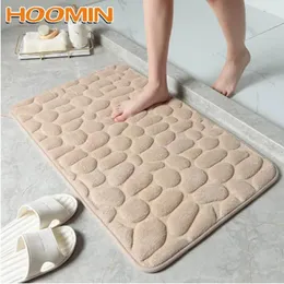 Teppiche Houminboden Teppich Duschbaum Fußmatte im Waschbecken Badewannenseite Memory Foam Pad Bad Matte Nicht Rutsch Kopfsteinpflaster geprägt