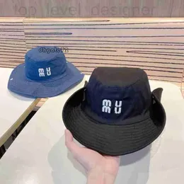 Mui Mui Bucket Hat Designer Hat Cap Classic Brand Популярный универсальный симпатичный милый высококачественный симпатичный хороший