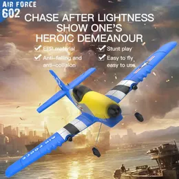 P51 Avião Mustang RC 24G 3CH 370mm Wingspan Aircraft Epp Foam Remote Control Fighter RTF Glider Toys Presentes 240511