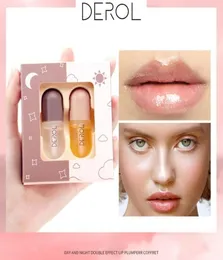 Lip Balm DEROL Plumper Gloss Ginger Plump Volume Shiny Vitamin Mineral Oil Enhancer Moisturizing Hydrated Sexy Lips Makeup3611491