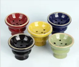 Ceramics Shisha Bowl Zigarette Pfanne Zubehör Raucher Set Ganzes Setup6519147