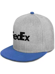 FedEx Federal Express Black Logo Black Unisex Flat Brim Baseball Cap Plain Team Trucker Cappelli Camuflage White Corporation Grey Gay Pride7598249