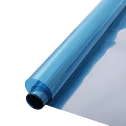 ウィンドウステッカーhohofilm width：152cm blueSilverミラーリングソーラーティントガラスステッカーUVプルーフフィルム10m/20m/30m