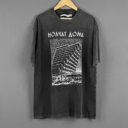 Molchat Doma Tshirt Etazhi Post Punk Synth Pop Darkwave Linea Aspera Solid Men Summer Cotton Tee 240510