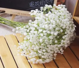 Artes e artesanato decorativo em casa buquê de flores artificial de alto grade em todos os emuladores de babybesbreath plantas grinaldas1539331