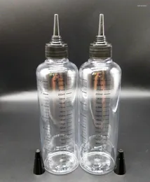 Butelki do przechowywania PET 230 ml płynna butelka z skręconym czapką Wydruku jedwabny druk na żel do włosów 400cs/partia