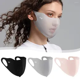 Czapki rowerowe Summer Ice Silk Mask Anti-UV Sun Protection oddychający unisex bieganie do polowania na wędrówki sport