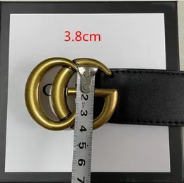 Modedesigner bälte mens bälte lyxbälten för man designer guld och silver cintura bälten för kvinnor designer bredd 3,8 cm 3,0 cm 2,0 cm