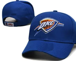 Oklahoma City''thunder '' Caps Ball 2023-24 Unisex Fashion Cotton Baseball Cap Mistrzów Finały Snapback Hat Men Sun Hat Hafdery Spring Summer Cap Hurtar