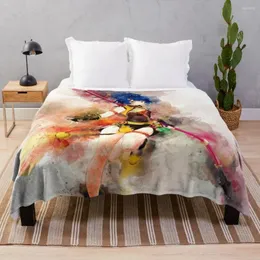 Одеяла Genshin Impact - Синьнг бросает одеяло мягкие клетчатые декоративы пушистые