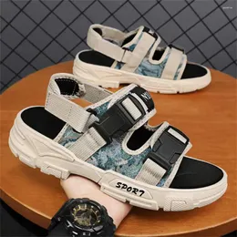 Sandals In Beach Sand Strips Dance Men Flip Flop Brown Man Shoes Sneakers Sport Sneskers Cool Top Quality Seasonal