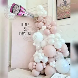 Party Decoration 66pcs Adult Gift Balloon Pink Latex Ball Set Wine Bottle Style Foil Birthday Decors