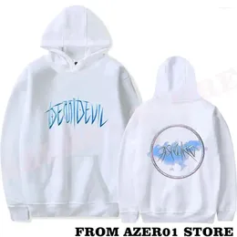 Men's Hoodies Ashnikko Moletom De Manga Comprida Para Homens E Mulheres Streetwear Com Capuz Moletons Doces Weedkiller Tour Demidevil