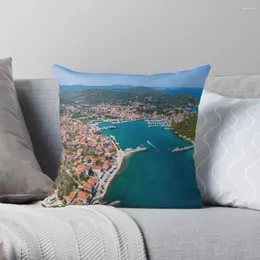 Kissen Kukljica Island Ugljan Kroatien Wurfabdeckungen für Wohnzimmer Cover Luxuskoffer Plaid -Sofa