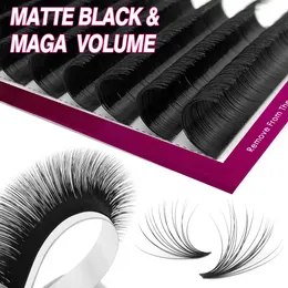 False Eyelashes CoMango Fast Blomming Lashes Soft Easy Fan Eyelash Mega Volume Fans Premium Extender Q240510