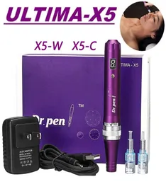 Derma Pen X5C Dr Pen X5 En Yeni Mikro İğne Damgası X5W Otomatik Elektrikli Şarj Edilebilir Mikroiğle Sistem LED SCREAR4036335