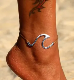 FAMSHIN 2019 BOHEMIAN WAVE Starfish Pendant Anklets for Women Stone Stone Beads Shell Anklet Bracelets on the Leg Handmade Jewelry T20078587734
