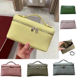 Дизайнерские сумки Loro Bag L19 Lunch Box LP Женские сумки дизайнерские сумочка сумочка подлинные кожа