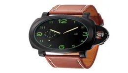 Luxusmenschen Watch hochwertige Ganze billige Lederbandquarz -Bewegung Kalender Zeituhr Watch Mens Designer Luxus Uhr1565038