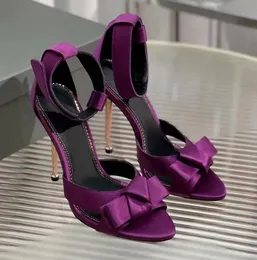New Summer Walk Designer Sandals Shoes Satin Womens Fords Lady Opyum Gladiator Sandalias Party Wedding Stiletto Heel Black Rose Green High Heels Sandal Shoe Box