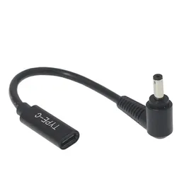 1PCS USB-C Type C USB 3.1 PD ADAPTER CABLE TYPE-C إلى 4.0/1.35 سلك سلك لـ ASUS S200E S202 X200 X201 A556U K401L DC 4.0X1.35MM