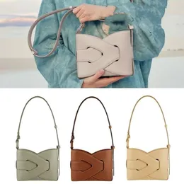 Designer Polen Le Cyme Camel Numero Un Nano Ma Tote Women Cross Body Bags Lady Handbag Leather Bag