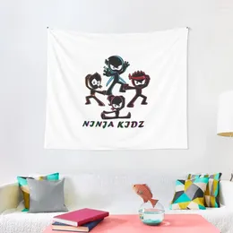 Tapestries Ninja Kidz Tapestry Aesthetic Room Decoration Decorations Wall Carpet Decor