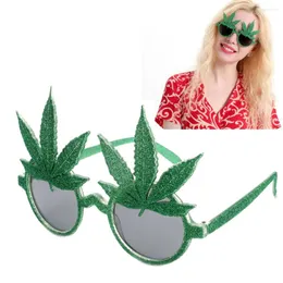 Party Supplies 1pc St. Patrick's Day Glasses Decorative Shamrock Green Costume Dress Up Po Booth Props