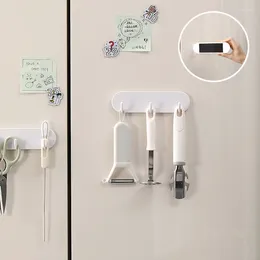 Ganci frigorifero creativo a magnete forte gancio tracce senza frigorifero frigorifero per la casa di magazzino strumenti di organizzazione della cucina