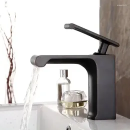 Rubinetti del lavandino del bagno di alta qualità materiale in ottone finitura sfera finitura a leva singola caduta tap tap tazzine rubinetto