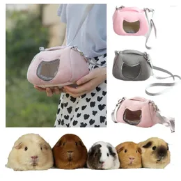 Cat Carriers Single-Shoulder Hamster Carrying Bag Warm Practical Small Animal Cage Pet Breathable For Hedgehogs Flying Squirrel