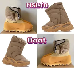 NSLTD BOOT DESIGNER KNIT RNR Stivali Sul Knee High Inverno Booties Fock Socks Sneaker Kaki Men Donne Scarpe impermeabili Waterproof 6537553