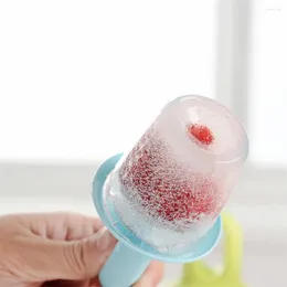 Formy do pieczenia pleśni popsicle domowe kreatywne 12 -cm gadżety kuchenne lodowe pudełko na żywność Cemaker niebieski/zielony shake z owocami DIY