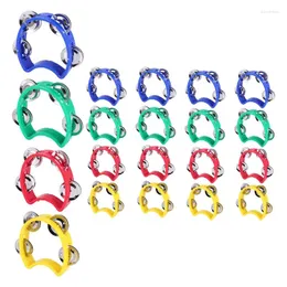 Party Supplies 20Piece Plastic Tambourine Musical Instruments Percussion Rhythm