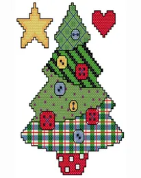 Fabrik som säljer 11CT 14CT Cross Stitch Needpoint Craft Kits broderi för nybörjare Mönster Broderi Hemdekor Christmas21142729346