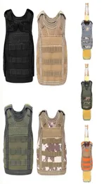 ミリタリーミニタクティカルプレミアムビールKoozie Molle Vest Cooler Wine Bottle Cover Hunting Vests C190415012056738