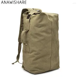 Ryggsäck anawishare män duk stor kapacitet resväska ryggsäck man multifunktionell mochila escolar