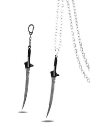 Filmes de chaveiros Alita Battle Angel Dechlacee Metal Swords Pingente Homem Chain Jóias Crianças Presentes 5115152