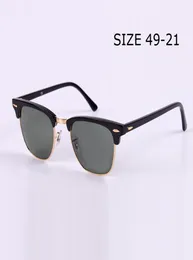 Markendesigner Sonnenbrille 49 mm für Männer und Frauen halbfreier Rahmen fahren Sonnenbrillen 100 UV Blockierende 51 -mm -Gafas -Glaslinse mit 5005544